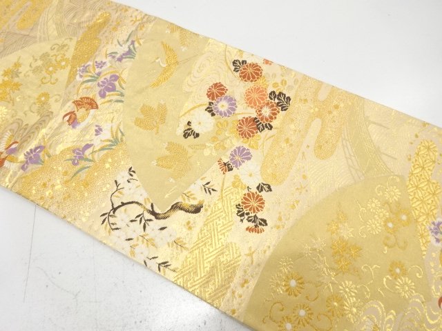 Japanese Kimono / Fukuro Obi Silk